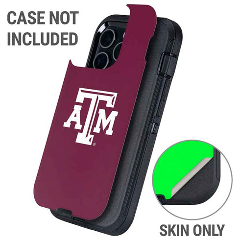 Texas A&M University TAM Otterbox Defender iPhone Skin