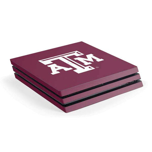 Texas A&M University TAM PS4 Pro Console Skin