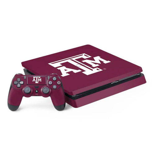Texas A&M University TAM PS4 Slim Bundle Skin