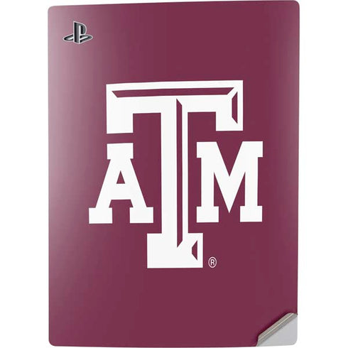 Texas A&M University TAM PS5 Digital Edition Console Skin