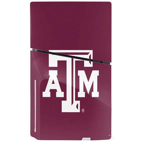 Texas A&M University TAM PS5 Slim Disk Bundle Skin