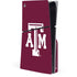 Texas A&M University TAM PS5 Slim Disk Console Skin