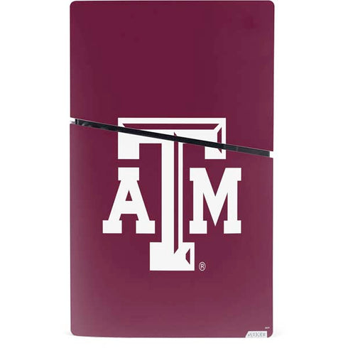 Texas A&M University TAM PS5 Slim Digital Edition Console Skin