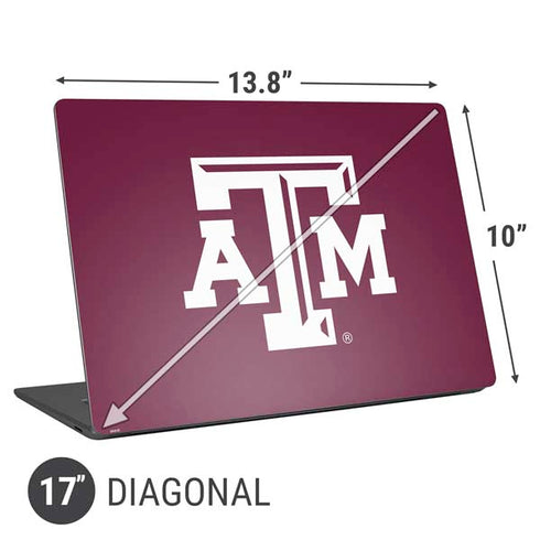 Texas A&M University TAM Universal Laptop 17in (13.8 x 10in) Skin