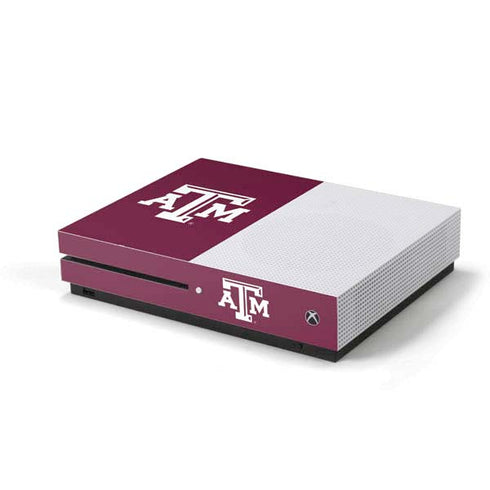 Texas A&M University TAM Xbox One S Console Skin
