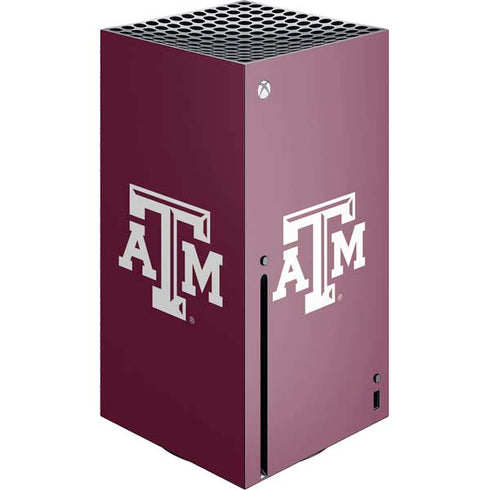 Texas A&M University TAM Xbox Series X Console Skin