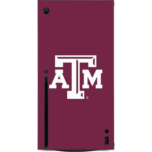 Texas A&M University TAM Xbox Series X Console Skin