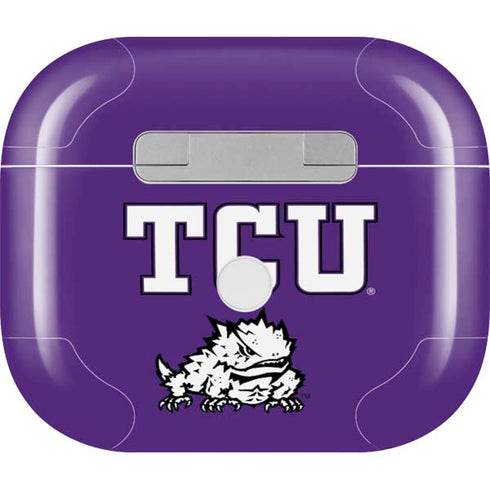 Texas Christian University Mascot Apple AirPods (3rd Gen 2021) Skin