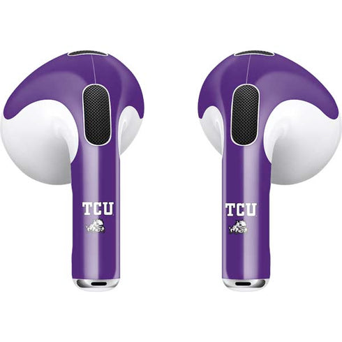 Texas Christian University Mascot Apple AirPods (3rd Gen 2021) Skin