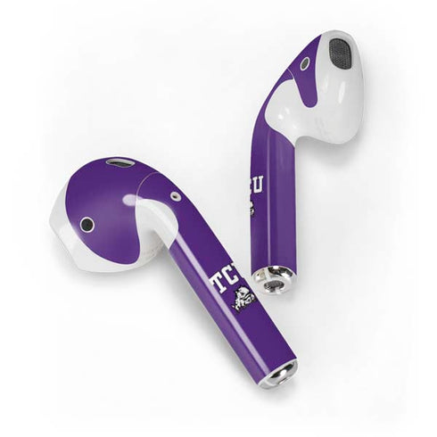 Texas Christian University Mascot Apple AirPods Skin