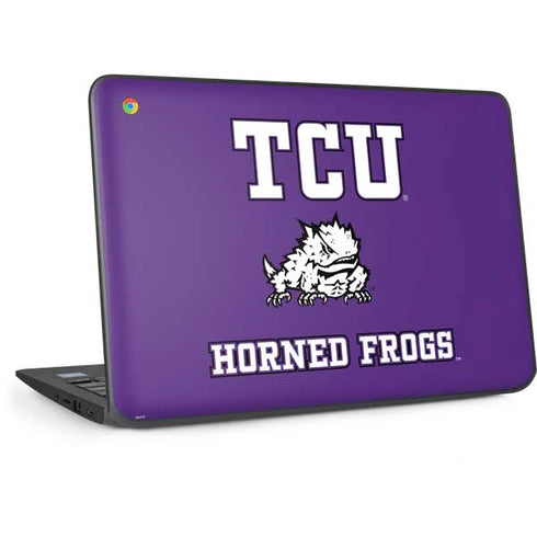 Texas Christian University Mascot HP Chromebook Skin