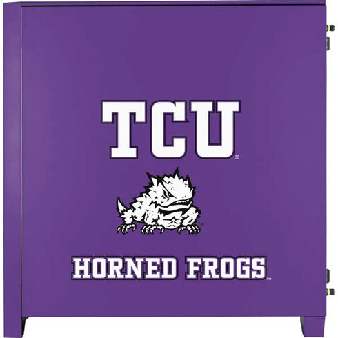 Texas Christian University Mascot Corsair 4000D Tempered Glass Mid-Tower ATX Case Skin