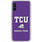 Texas Christian University Mascot Galaxy A10e Clear Case