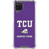 Texas Christian University Mascot Galaxy A12 Clear Case