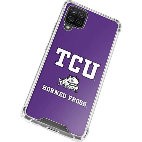Texas Christian University Mascot Galaxy A12 Clear Case