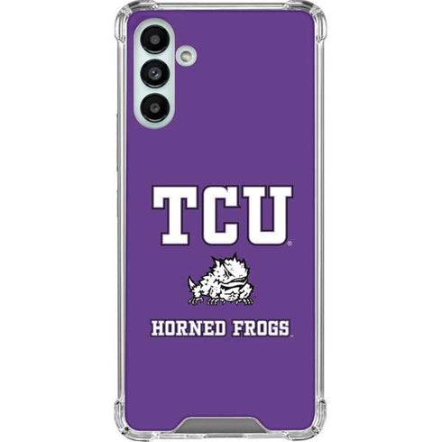 Texas Christian University Mascot Galaxy A13 5G Clear Case