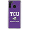 Texas Christian University Mascot Galaxy A21 Clear Case