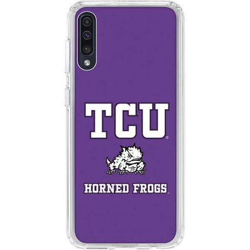 Texas Christian University Mascot Galaxy A50 Clear Case