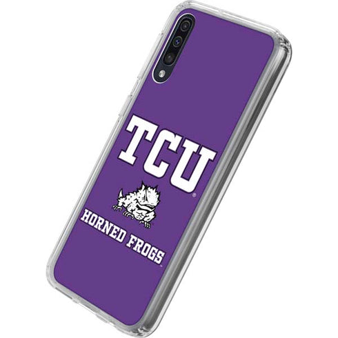 Texas Christian University Mascot Galaxy A50 Clear Case