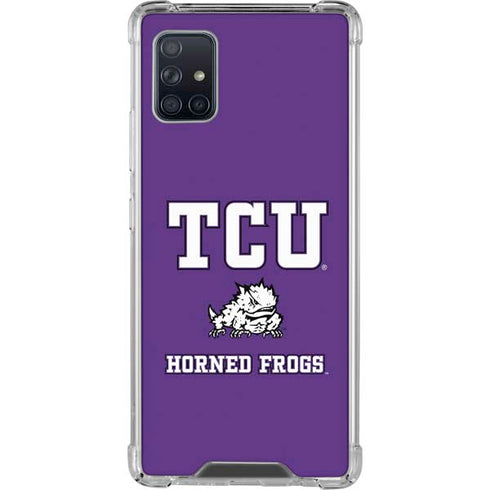 Texas Christian University Mascot Galaxy A51 5G Clear Case