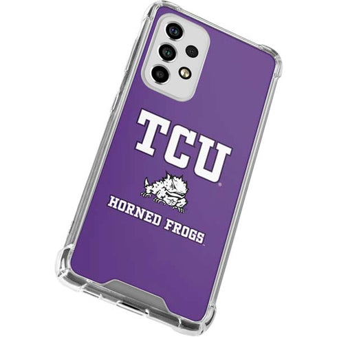 Texas Christian University Mascot Galaxy A53 5G Clear Case