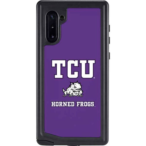 Texas Christian University Mascot Galaxy Note 10 Waterproof Case