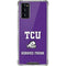 Texas Christian University Mascot Galaxy Note20 5G Clear Case