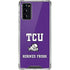 Texas Christian University Mascot Galaxy Note20 5G Clear Case