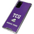Texas Christian University Mascot Galaxy Note20 5G Clear Case