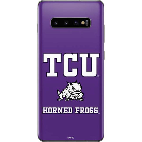 Texas Christian University Mascot Galaxy S10 Plus Skin
