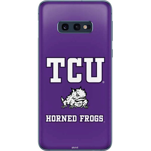 Texas Christian University Mascot Galaxy S10e Skin