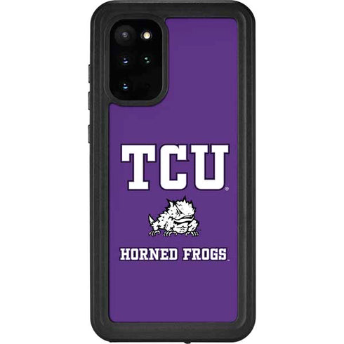 Texas Christian University Mascot Galaxy S20 Plus Waterproof Case