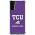 Texas Christian University Mascot Galaxy S22 Plus Clear Case