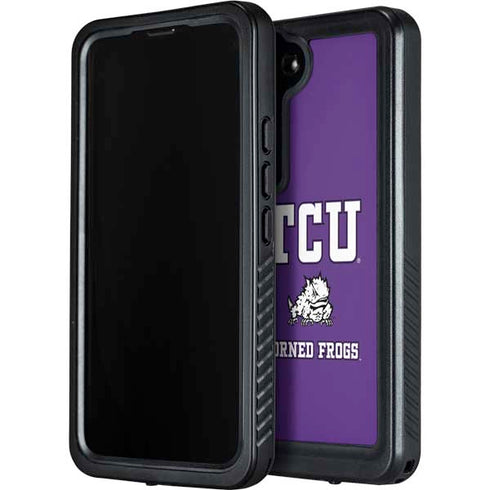 Texas Christian University Mascot Galaxy S23 Plus Waterproof Case