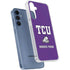 Texas Christian University Mascot Galaxy S24 Clear Case