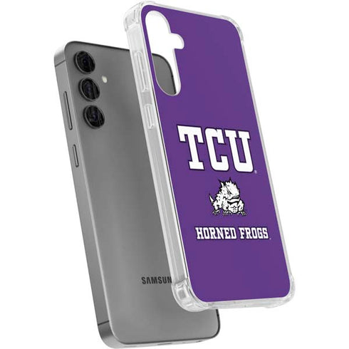 Texas Christian University Mascot Galaxy S24 Plus Clear Case