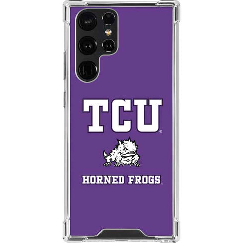 Texas Christian University Mascot Galaxy S24 Ultra Clear Case