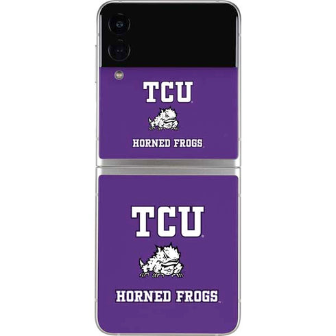 Texas Christian University Mascot Galaxy Z Flip3 5G Skin