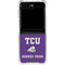 Texas Christian University Mascot Galaxy Z Flip5 5G Clear Case