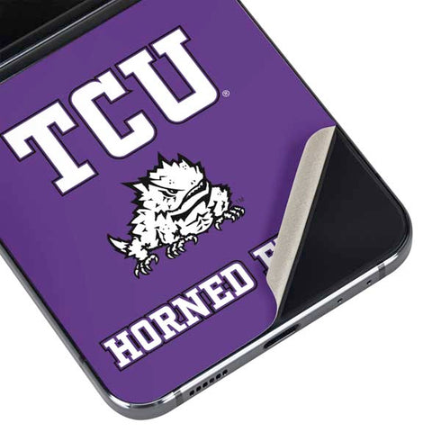 Texas Christian University Mascot Galaxy Z Flip5 5G Skin