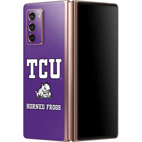 Texas Christian University Mascot Galaxy Z Fold2 5G Skin