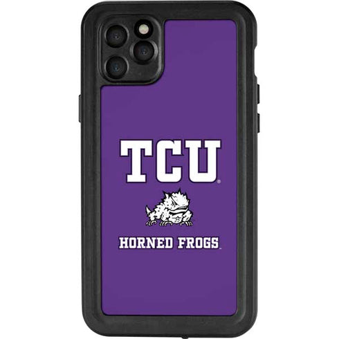 Texas Christian University Mascot iPhone 11 Pro Max Waterproof Case