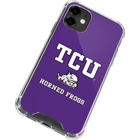 Texas Christian University Mascot iPhone 12 Clear Case