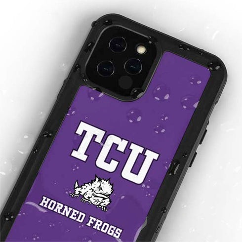 Texas Christian University Mascot iPhone 12 Pro Max Waterproof Case