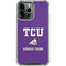 Texas Christian University Mascot iPhone 13 Pro Max Clear Case