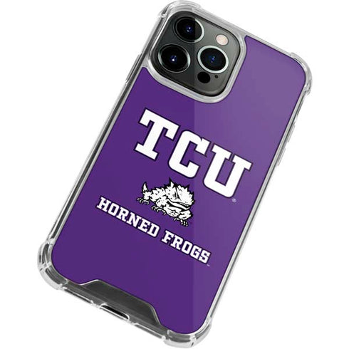 Texas Christian University Mascot iPhone 15 Pro Max Clear Case