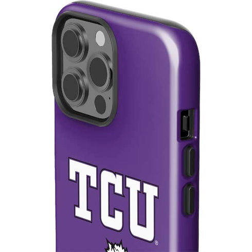 Texas Christian University Mascot iPhone 15 Pro Max Impact Case