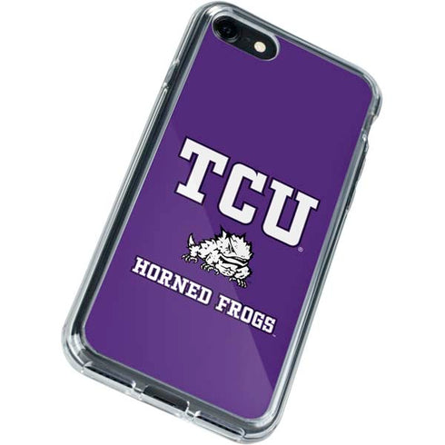 Texas Christian University Mascot iPhone SE (2nd & 3rd Gen) Clear Case