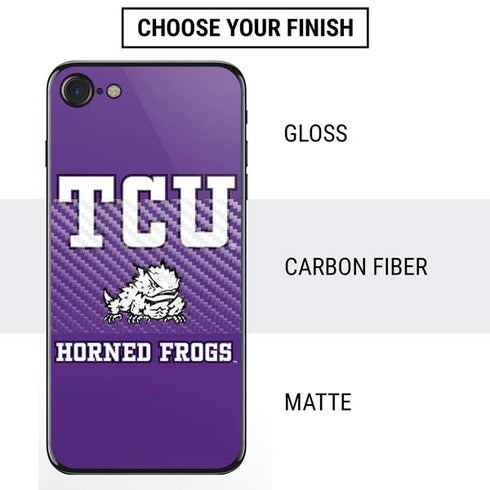 Texas Christian University Mascot iPhone SE (2nd & 3rd Gen) Skin