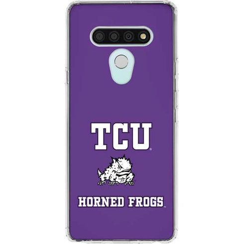 Texas Christian University Mascot LG Stylo 6 Clear Case